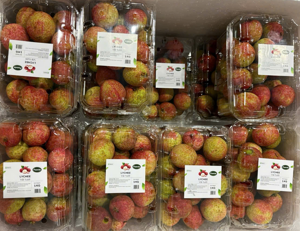 Fresh Vietnamese Lychee – 1kg Box