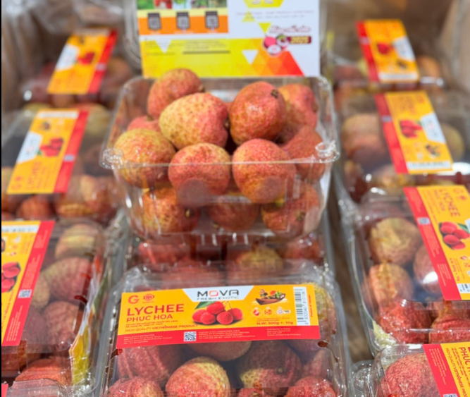 Fresh Vietnamese lychee 1kg box